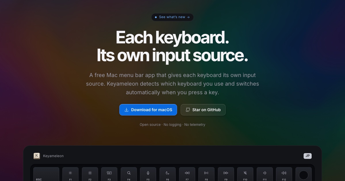 Keyameleon screenshot 1